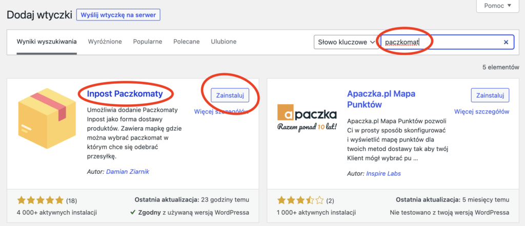 jak zainstalować paczkomaty w WooCommerce - zainstaluj tą wtyczkę