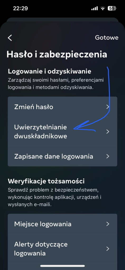 Jak zabezpieczyć konto na Instagramie? włącz uwierzytelnianie dwuskładnikowe