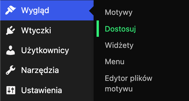 jak dostosować wygląd strony wordpress