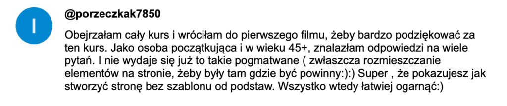 kurs elementor - Jan Gulczyński