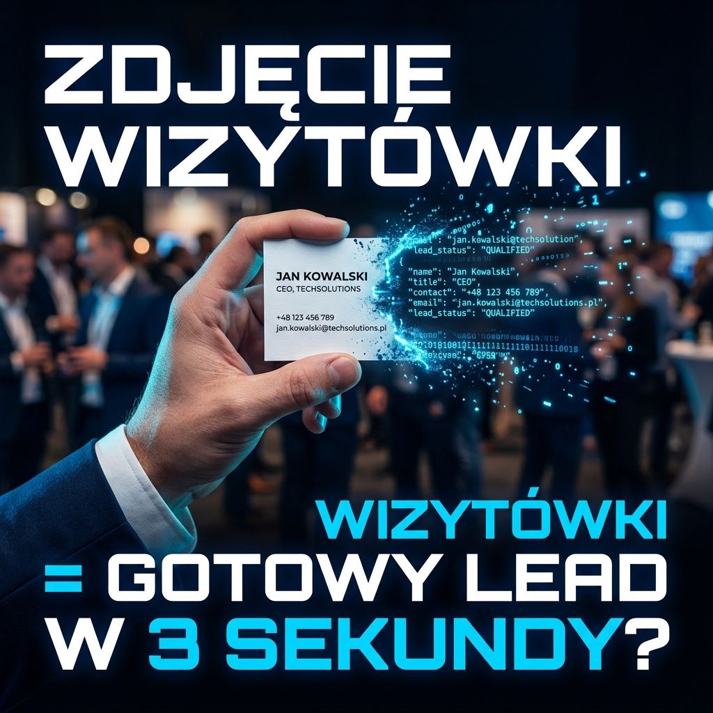 Automatyczne Skanowanie Wizytówek: AI Odczytuje Dane i Generuje Leady 3 Automatyzacja skanująca wizytówki. Wysyłająca SMS-a powitalnego i dodająca rekord do CRM